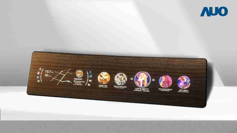 壹号平台研发全球最高穿透度达80%的AmLED木纹显示器，，，可于使用时呈现高亮度、、、清晰可见的信息，，并在不使用时回归为单纯的饰板，，，节能兼具美观