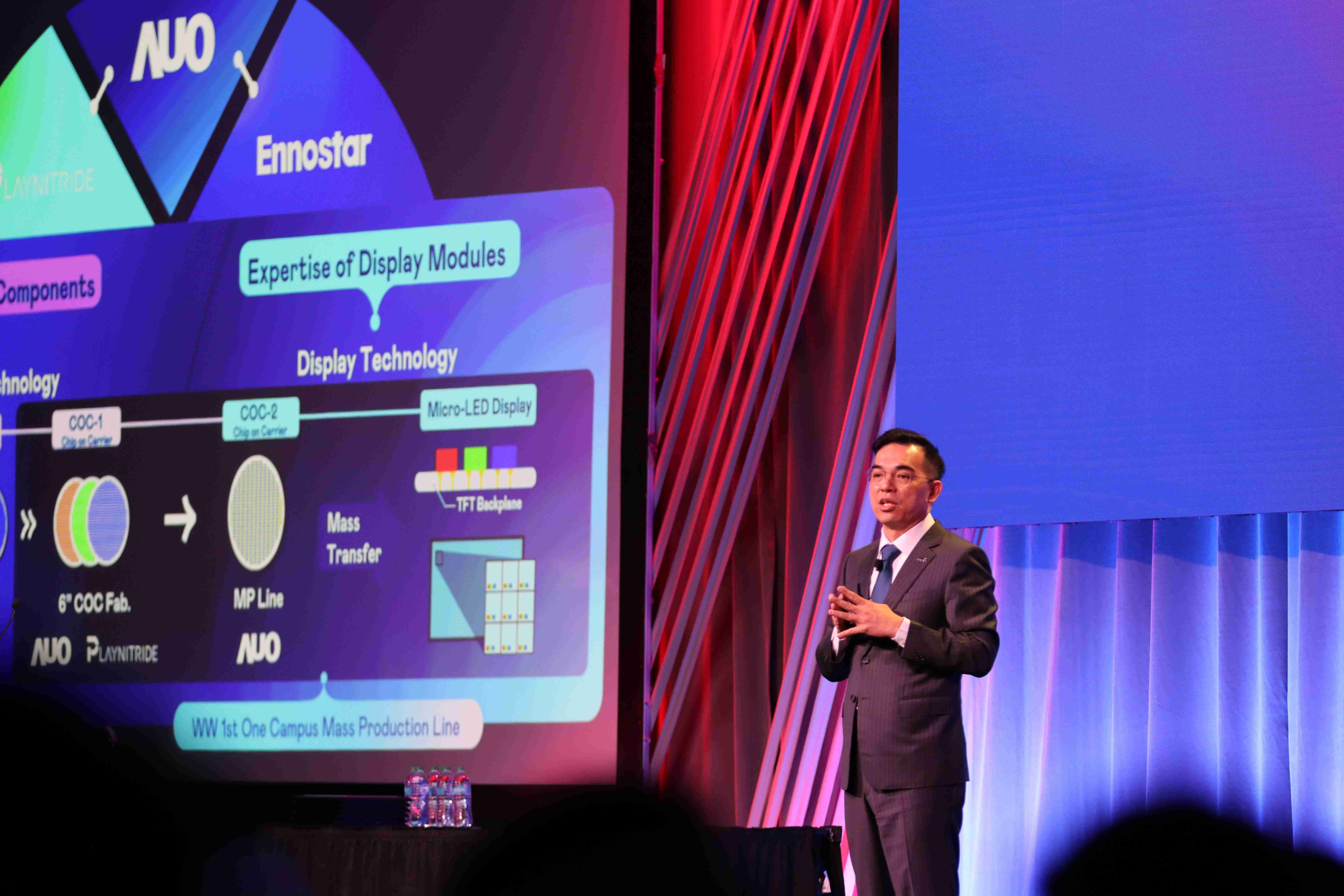 2025 SID显示周登场，，，，壹号平台光电执行长暨总经理柯富仁博士以〝Redefining Displays: Inspiring New Possibilities〞发表主题演说，，，带领壹号平台以智能显示解决方案先驱，，，，透过AI赋能，，，，重塑显示的视觉创新体验